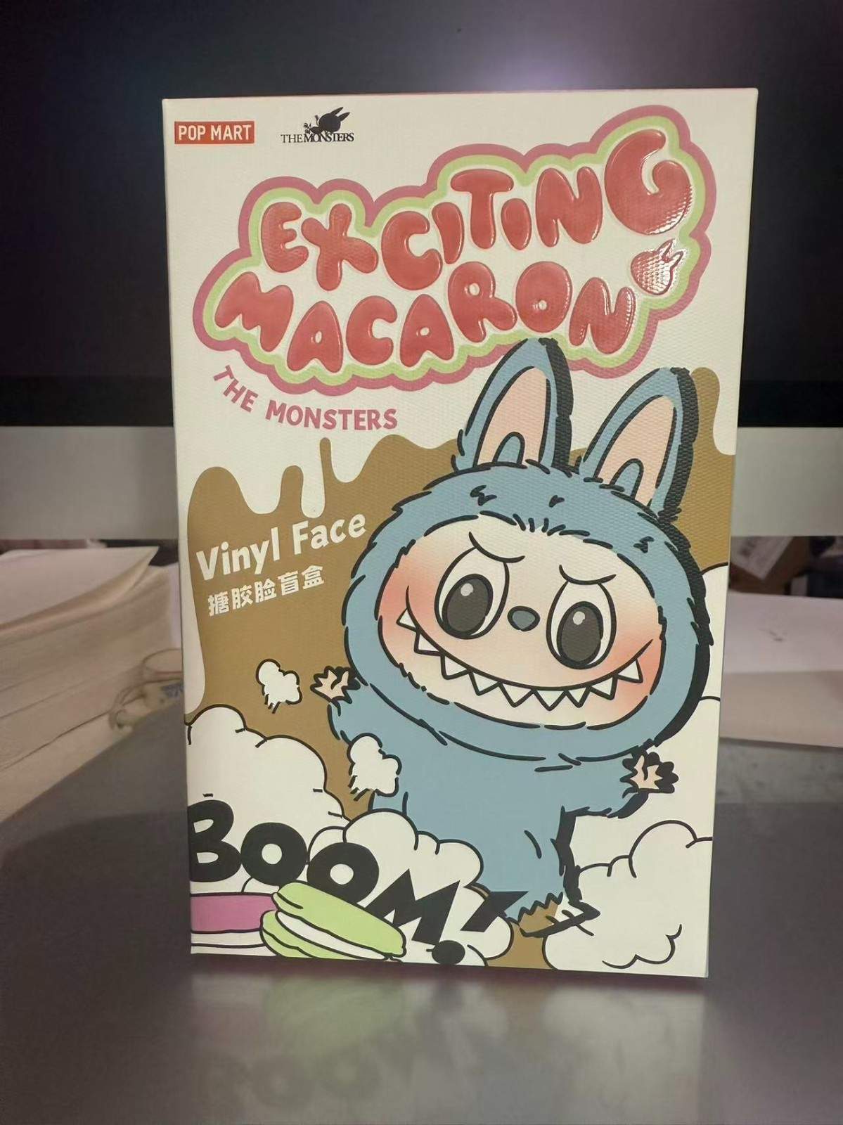 Authentic Popmart Labubu the Monster Exciting Macaron 1 pack