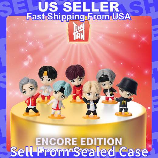 McDonald’s Tinytan x BTS Encore Throwback 2025 Happy Meal Toy + Free Sticker/Box