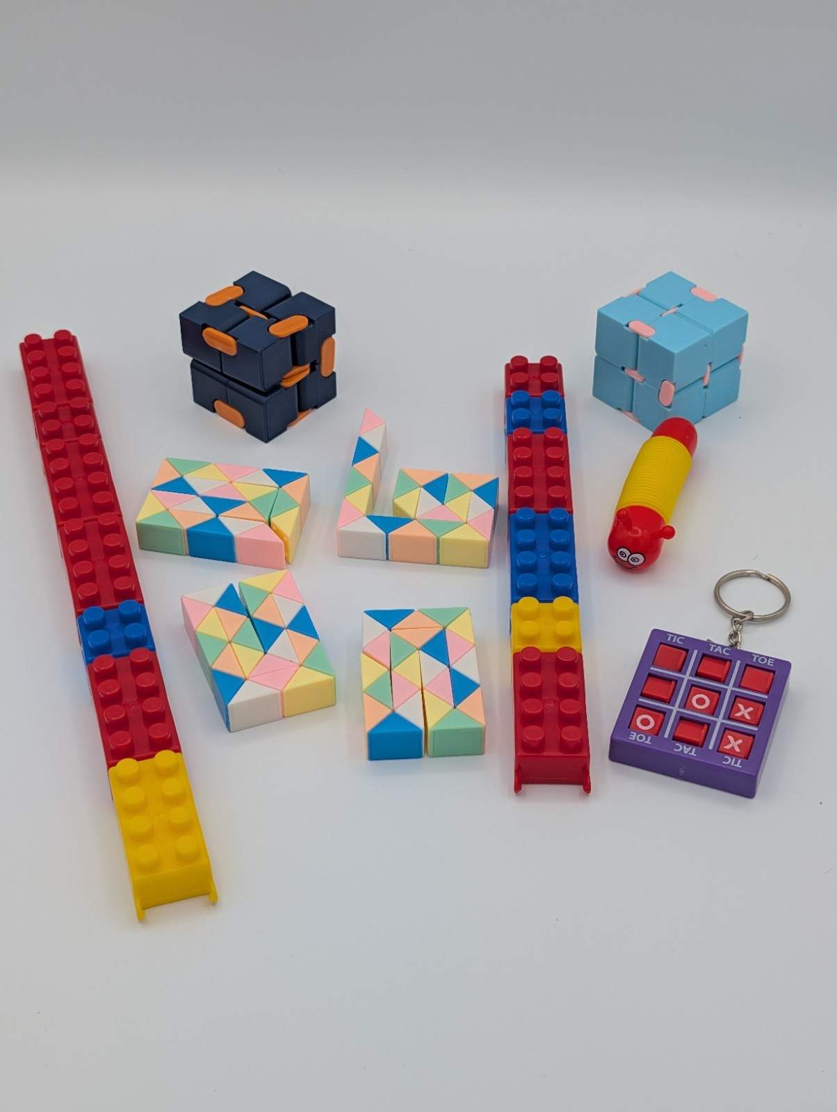 Sensory Fidget Toys 10-Pack Assorted Stress Relief Set Kids Adults