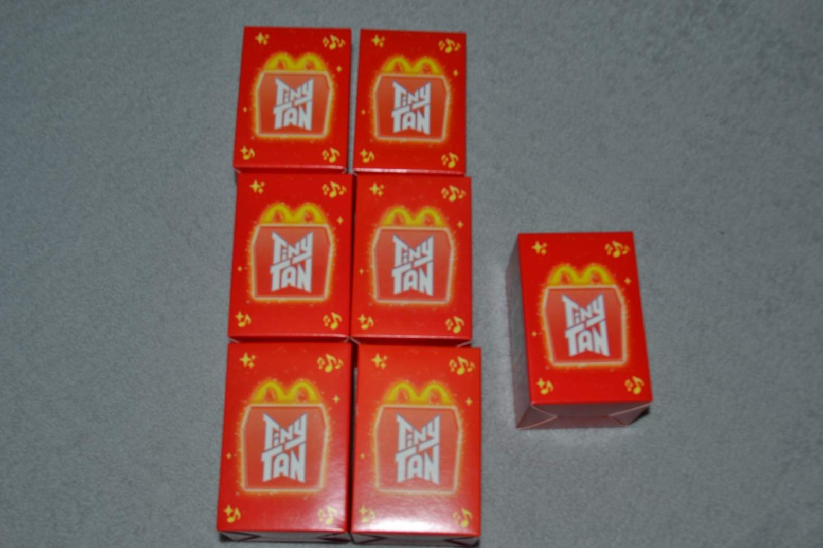 2025 McDonalds Tiny Tan ENCORE edition set of 7 sealed FREE SHIPPING