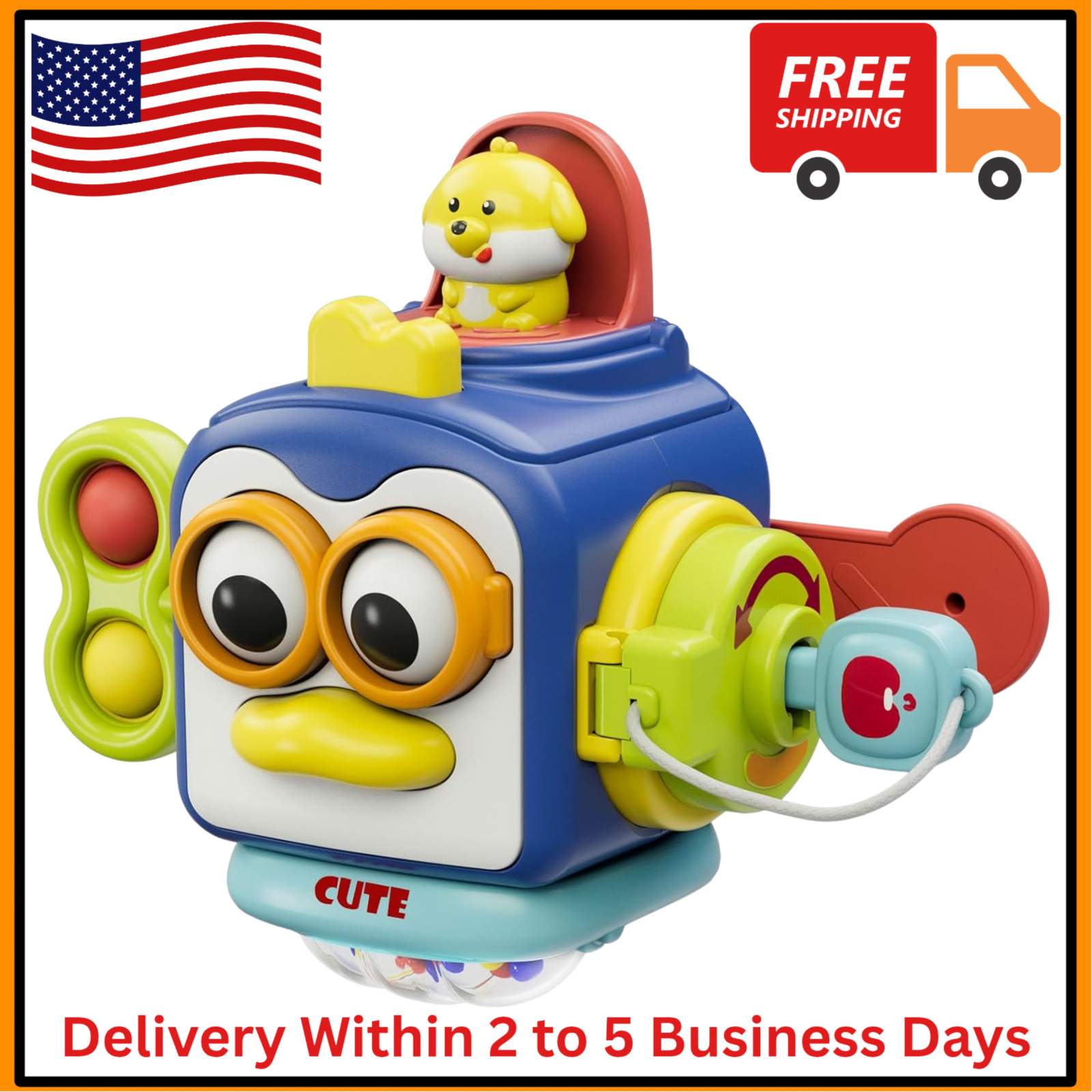 Montessori Toys for 1 Year Old, Sensory Toys for Toddlers 1-3, Travel Activities