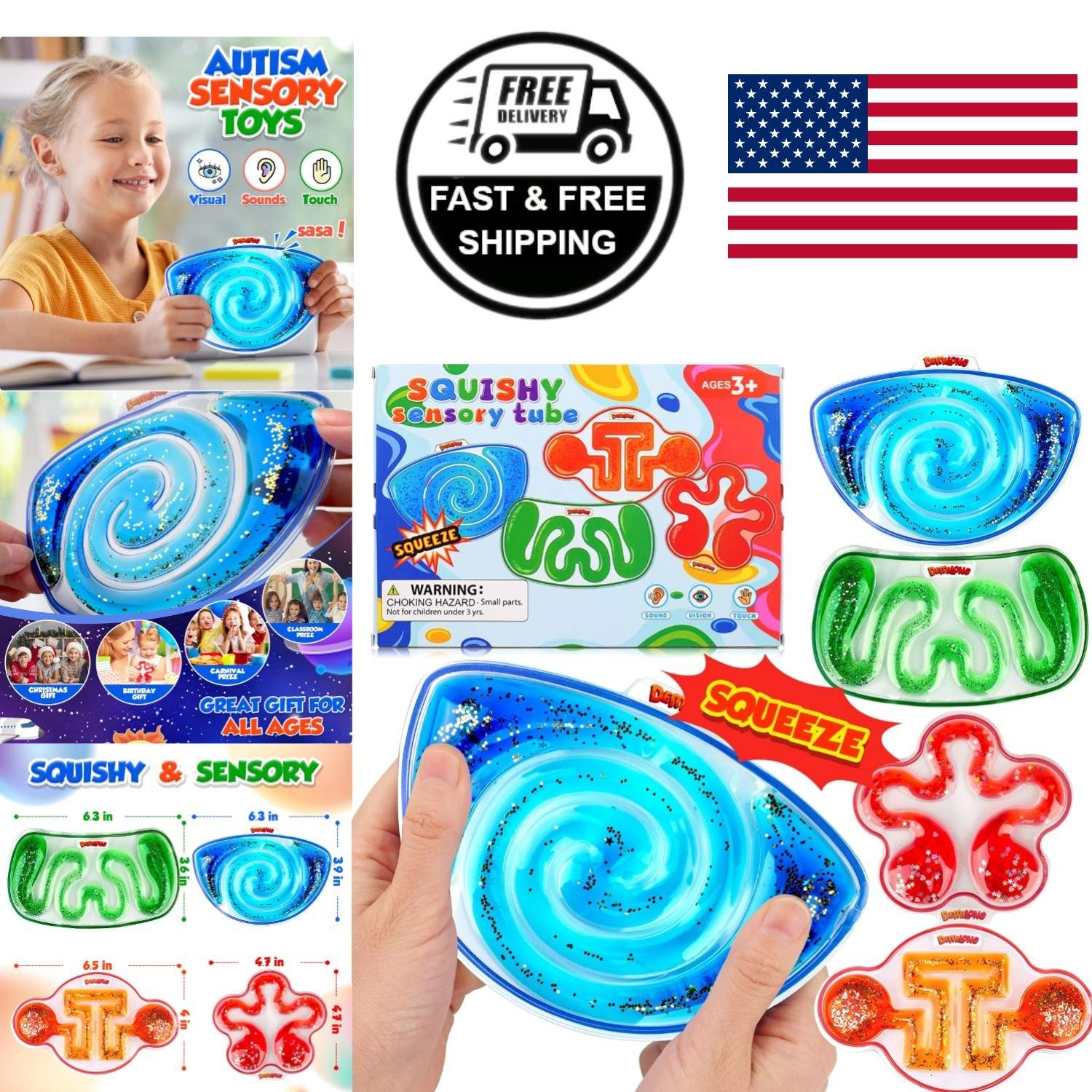 Delightful Sensory Fidget Toys for Kids Engaging and Relaxing Play Experience