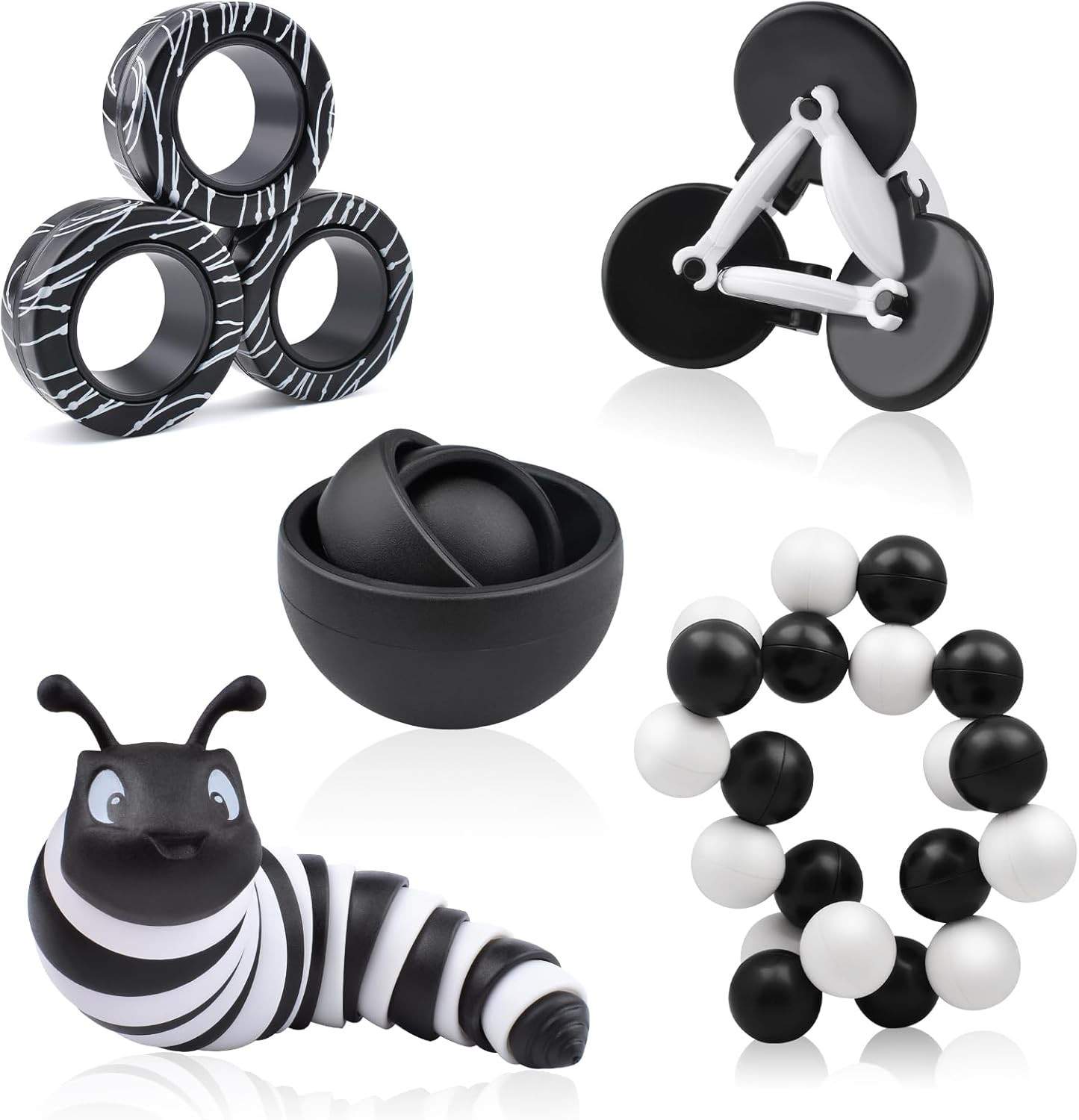 Fidget Toys Adults Pack, Sensory Toys Set for Kids 8-12 Teen Autism, Desk Toy St