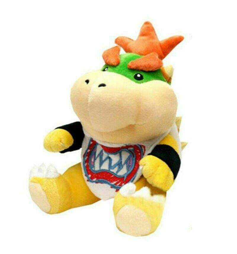 Super Mario Bros 7″ Baby Bowser Jr Koopa Stuffed Animal Plush Toy Doll Figure