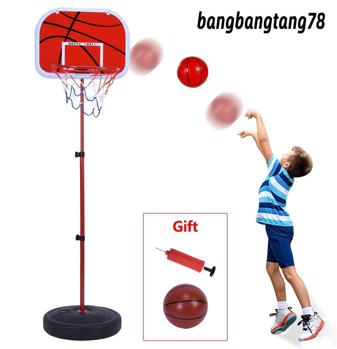 Outdoor Indoor Kids Basketball Hoop Toddler Backyard Toys for Age 1-6 Boys Girls