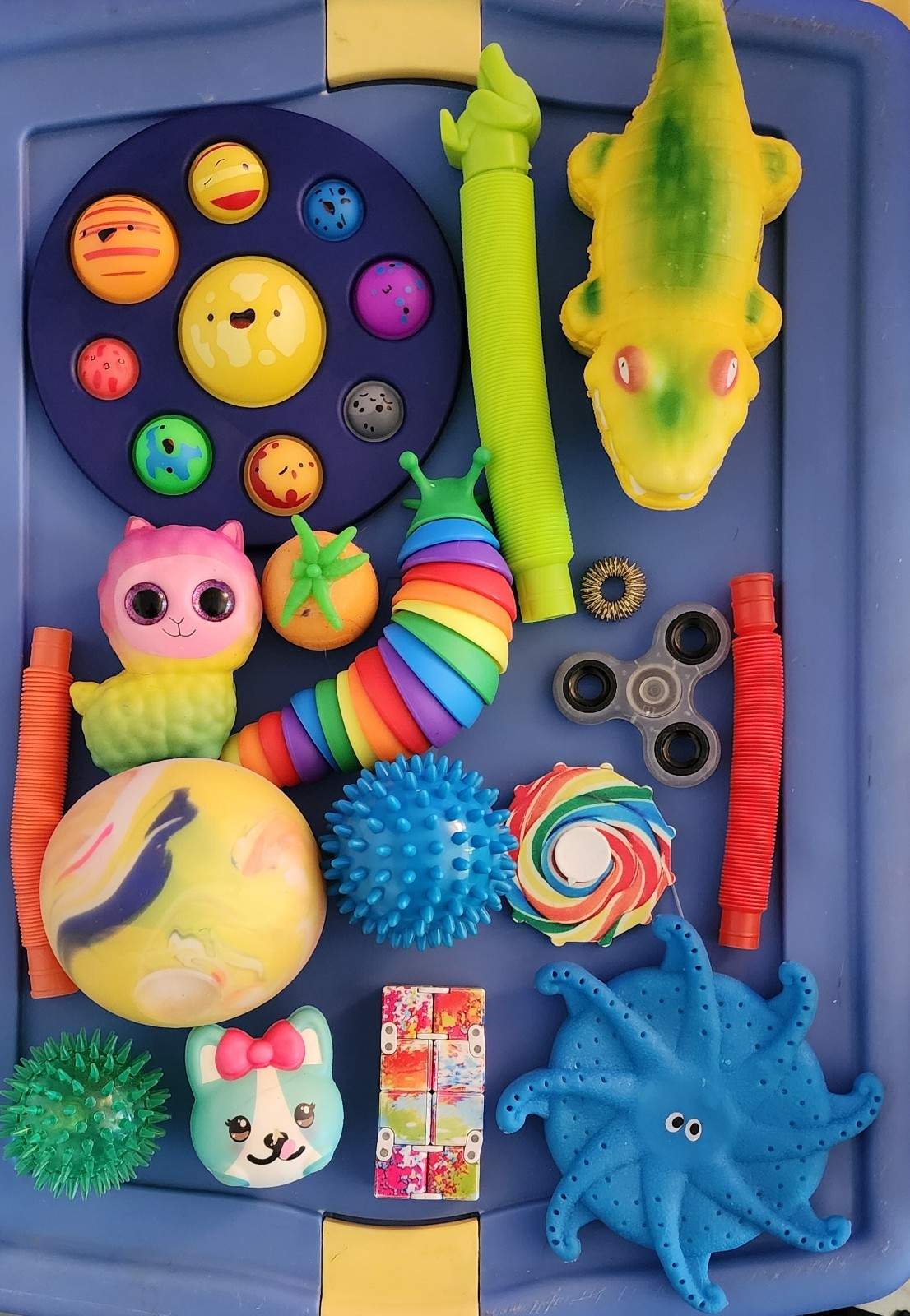 Fidget Toy Bundle Designed to Provide Sensory Input and Physical Movement