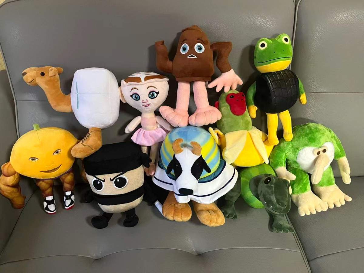 Italian Brainrot Plush Toys Ballerina Cappuccino Cute Plushies Tung Sahur