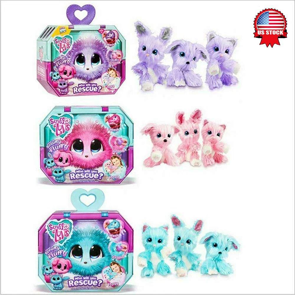 Scruff A Luvs Pet Soft Toy Rescue Pet Soft Toy Children Birthday Xmas Gift New