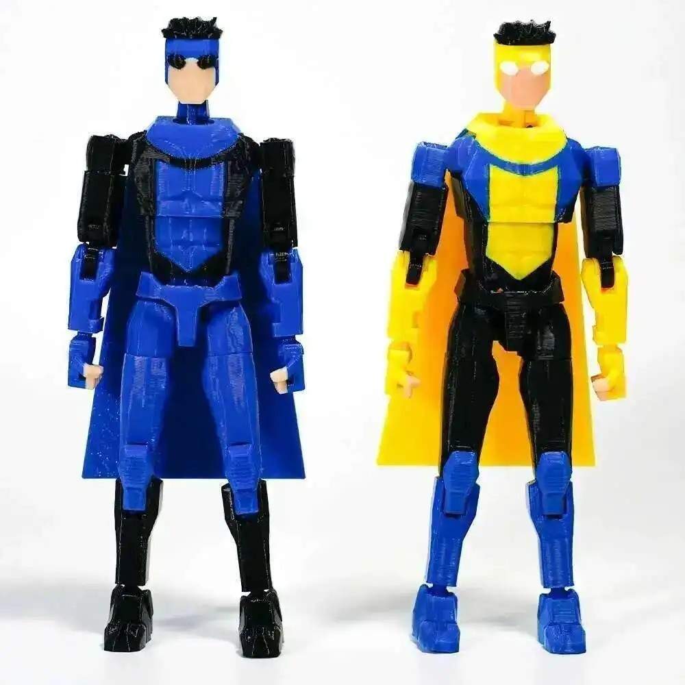 3D Printed Invincible 2.0 Superhero T13 Action Figure Movable Anime CHRISTMAS