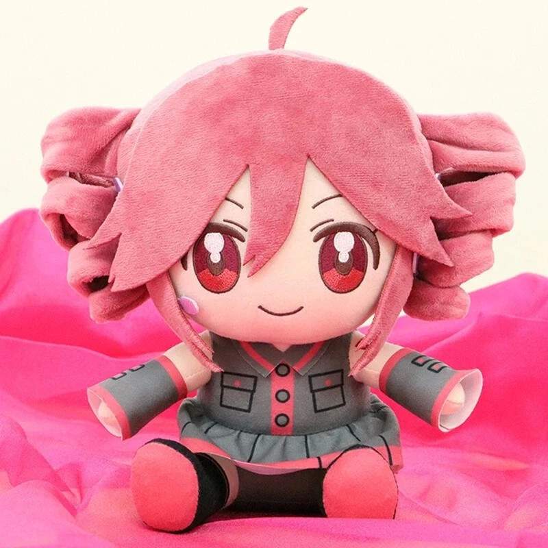 New Kasane Teto Nuipurike Osuwari Plush Doll Mascot Toy 7.87 Inches High Gift