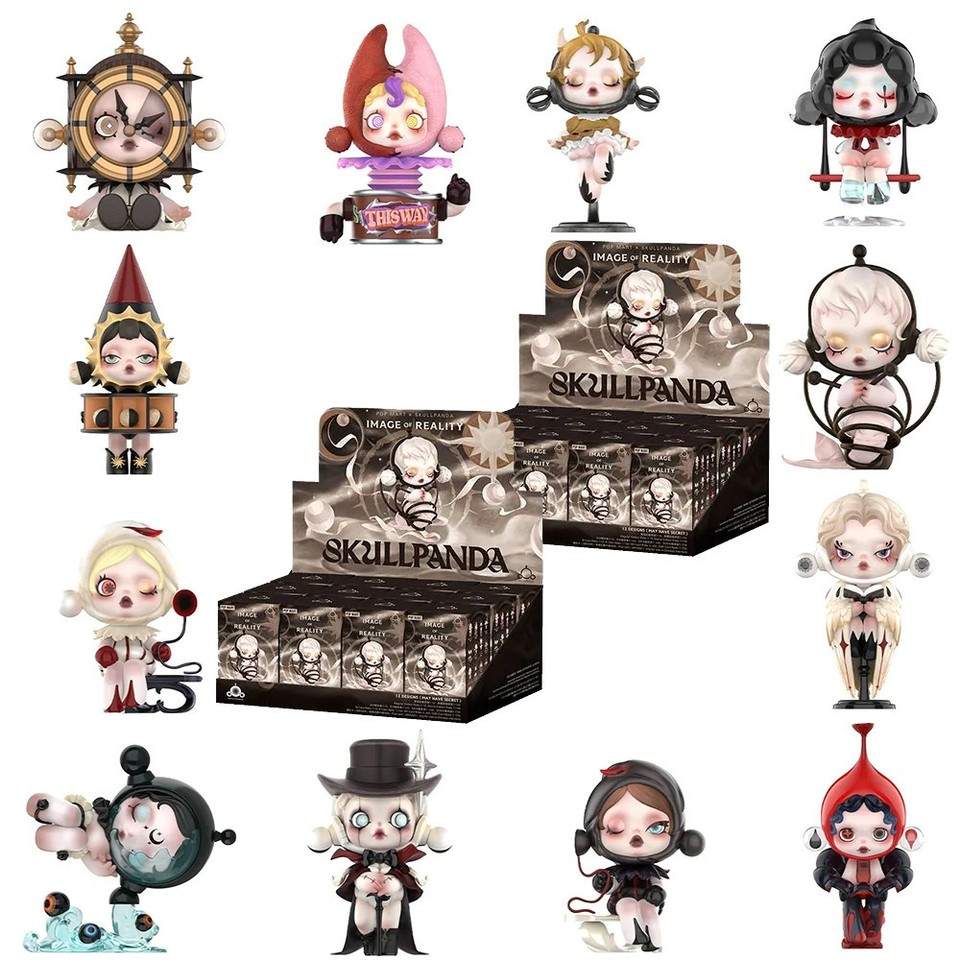 POP MART x Skullpanda Image of Reality Series Confirmed Figure Toy Sealed Bag