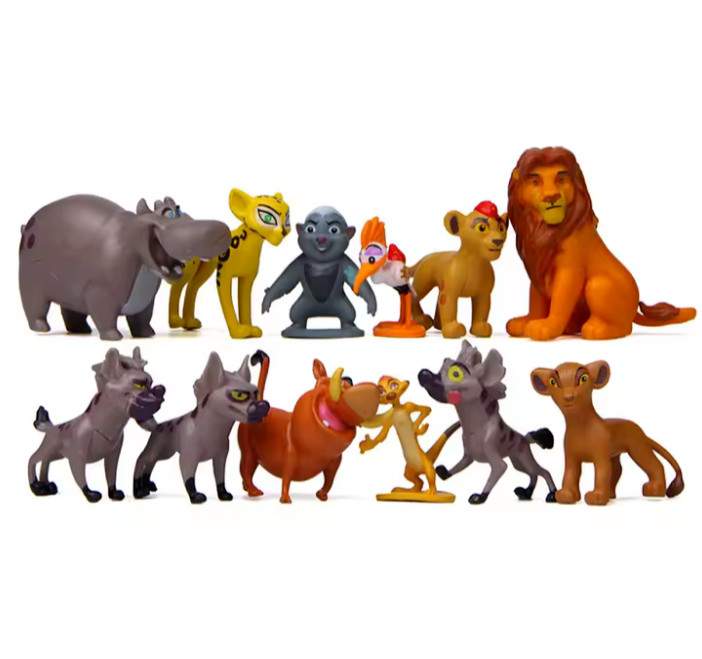 LION KING FIGURES SET  – 12 PIECES – NEXT DAY FREE SHIPPING