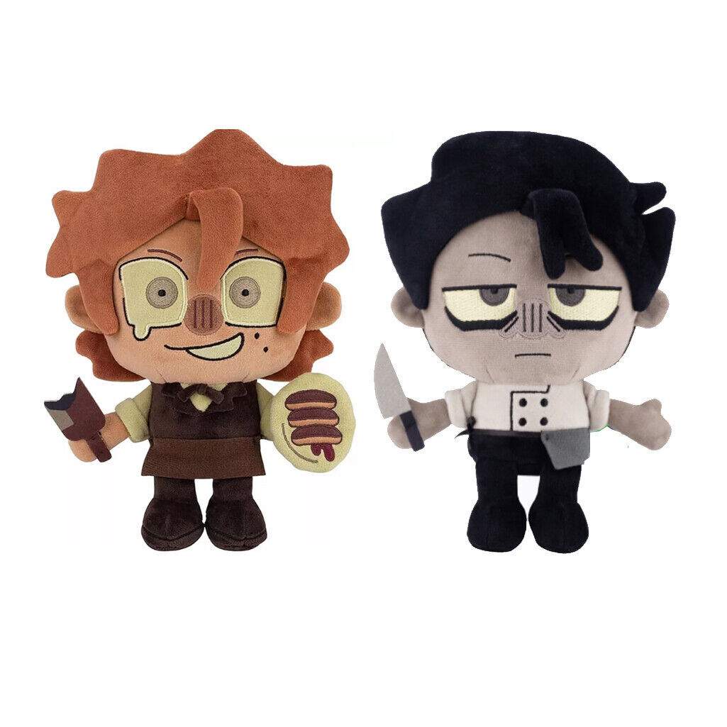 2PCS Rody and Vince Dead Plate Plush Doll Toy Figures Game Collection Gift