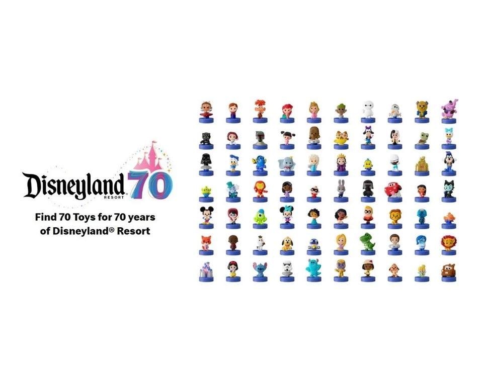 2025 McDonald’s X Disney 70th Anniversary Collectibles Happy Meal Toy