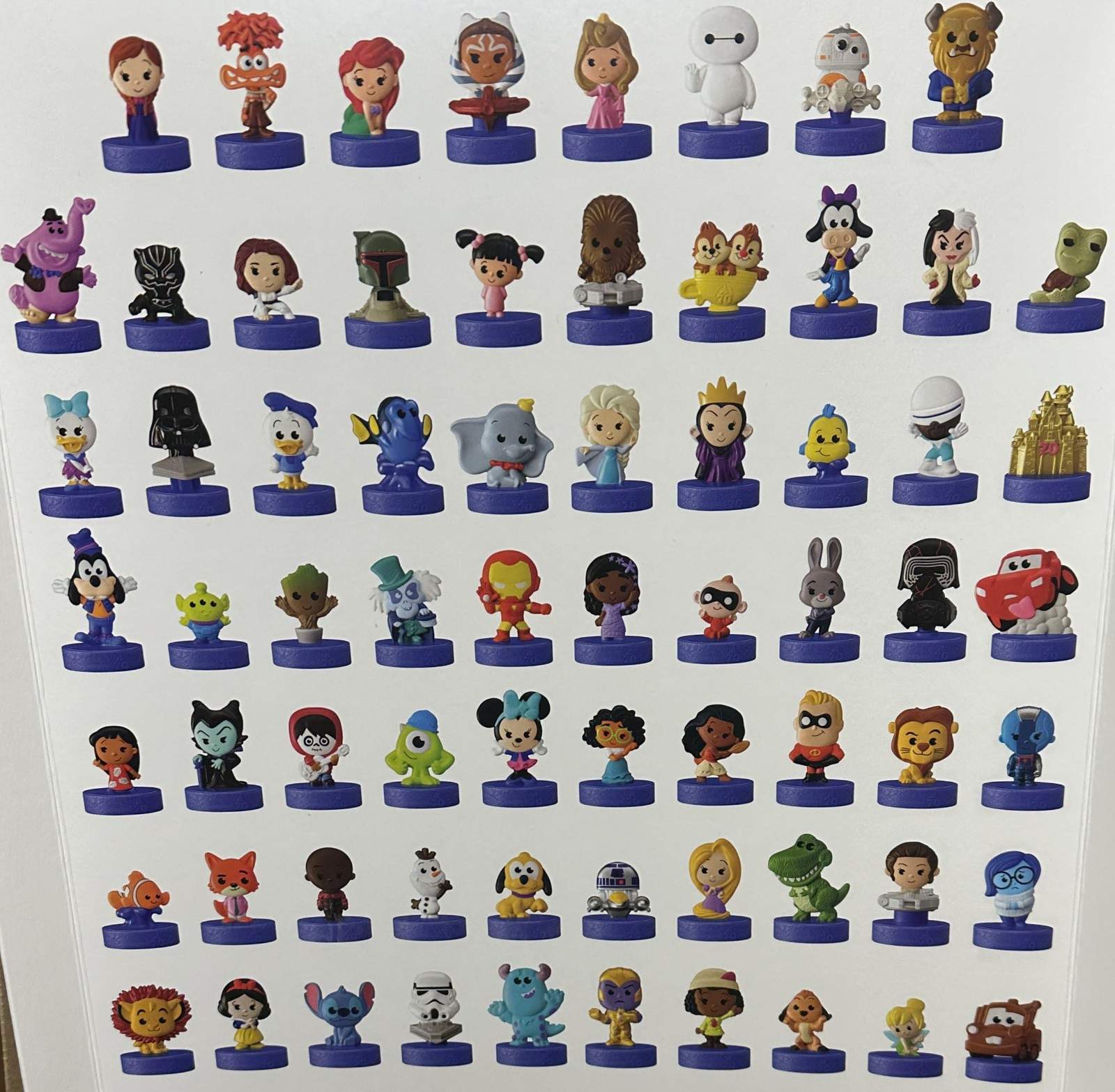 McDonald’s DisneyLand 70th Happy Meal Toys DEC 2025 1-35 + Complete Set