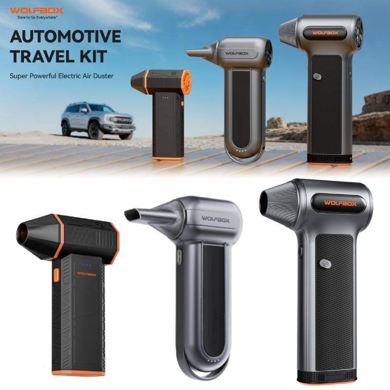 WOLFBOX MF50/MF100/MF200 Electric Air Duster Super Power Turbo Fan for Keyboard