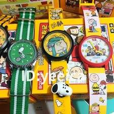 Authentic MINISO Snoopy & Friends Series Wristwatch Blind Box Cute Gift Toy US
