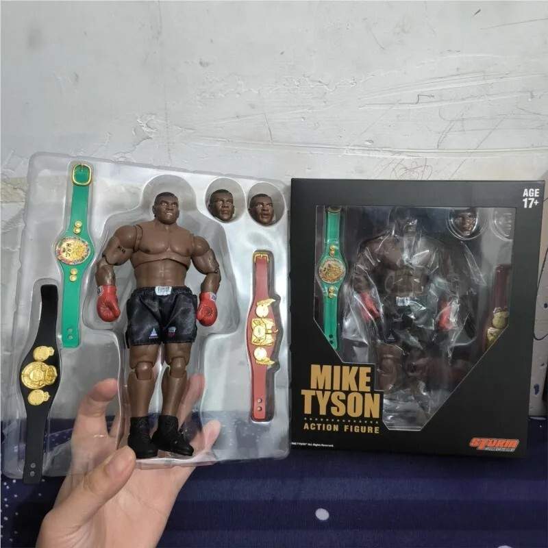 18cm Boxing Champion Mike Tyson Action Figure Pvc Collectable Doll Final Round B