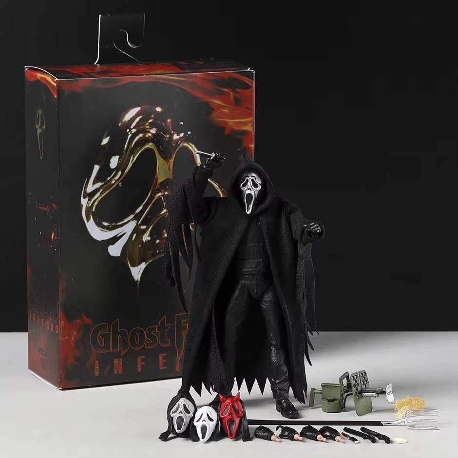 MOC Ultimate New Ghostface Inferno 7″ Action Figure DBD Killer Toy Ideal