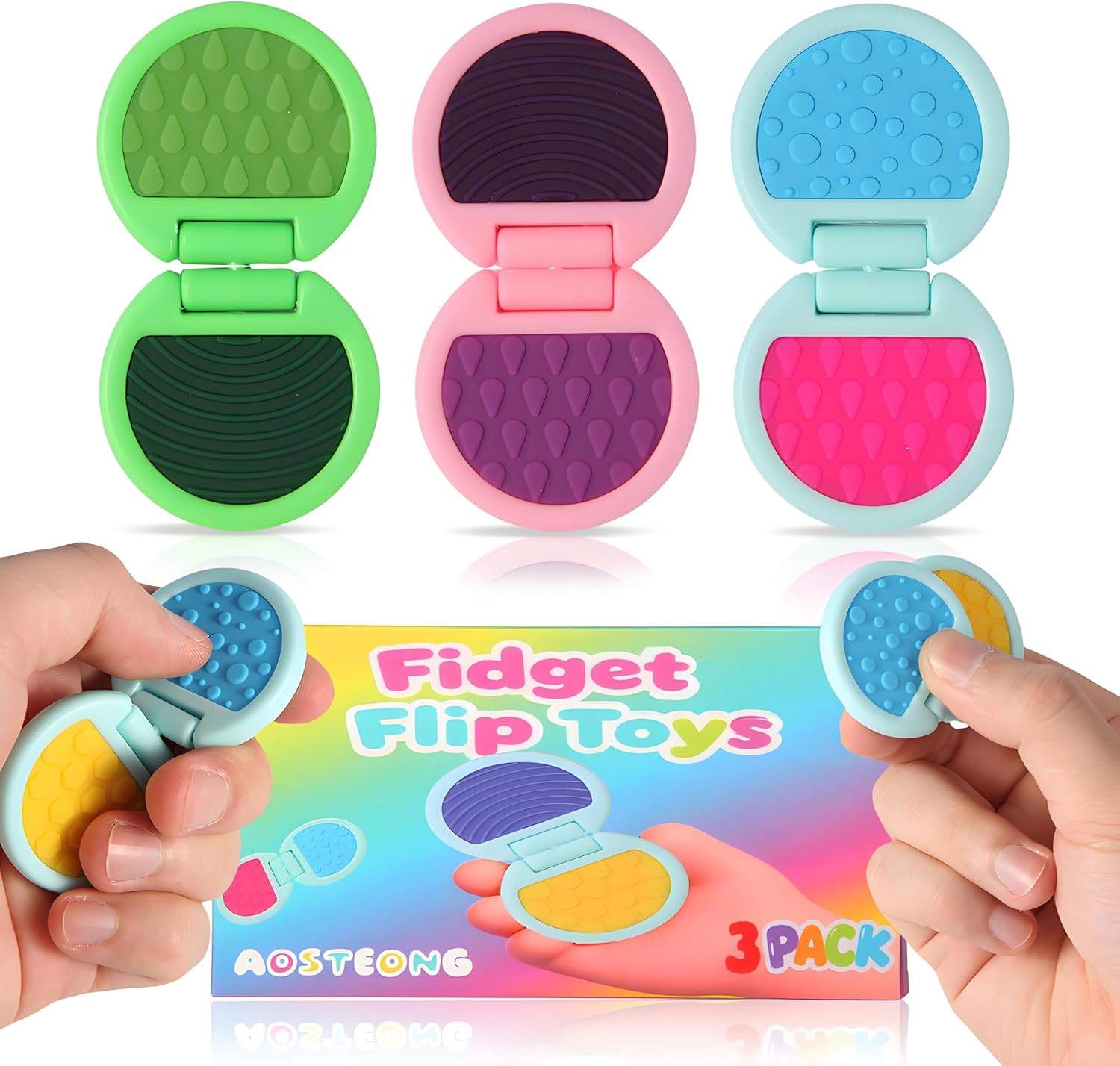 Fidget Toys Adults, Sensory Toys for Kids with Autism, Anxiety Relief Items for