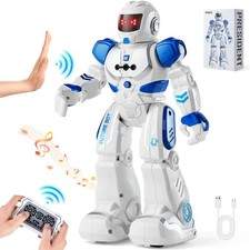 RC Robot Toy for Kids Talking Dancing Gesture Remote Control Programmable