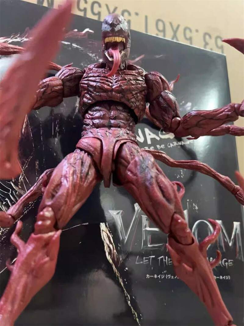 S.H.F. Venom: Let There Be Carnage Action Figure 8in 1/12 Model Toy NEW Stock