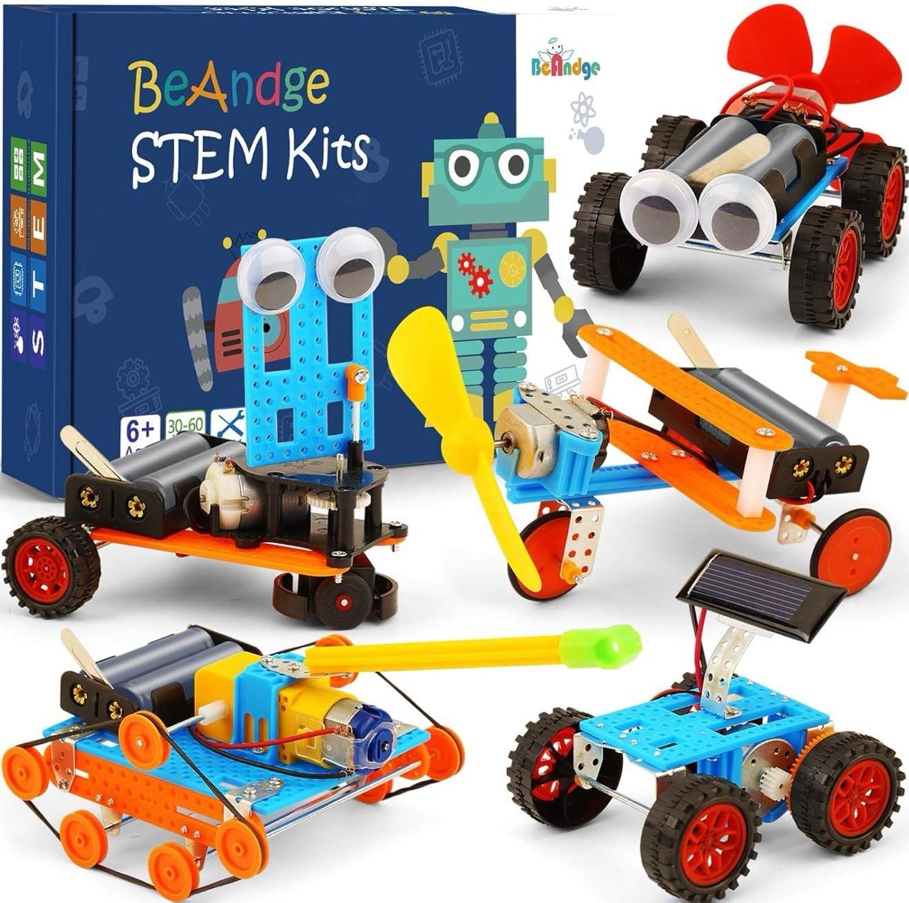 BeAndge STEM Kits for Kids Crafts 6-8 8-12 Boys Gifts Idea Robotics Science Kits