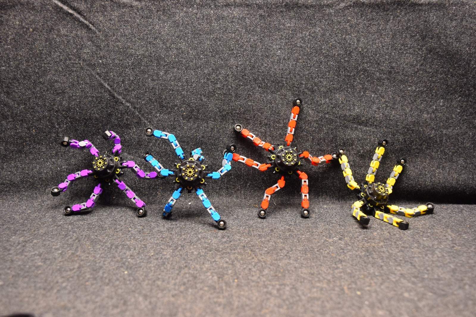 Sensory Transformable Fidget Spinner Toys Lot