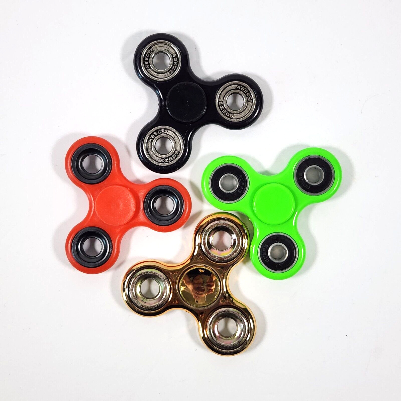Fidget Spinner Mixed Lot of 4 Assorted Stress Sensory Fine Motor Autism Toys