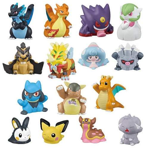 Pokemon Kids Mega Charizard Series Finger Puppet Bandai 2-Inch Mini-Figure