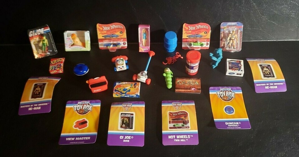 Micro Toy Box Miniature Toys & Stickers – YOU PICK – Super Impulse – Series 1