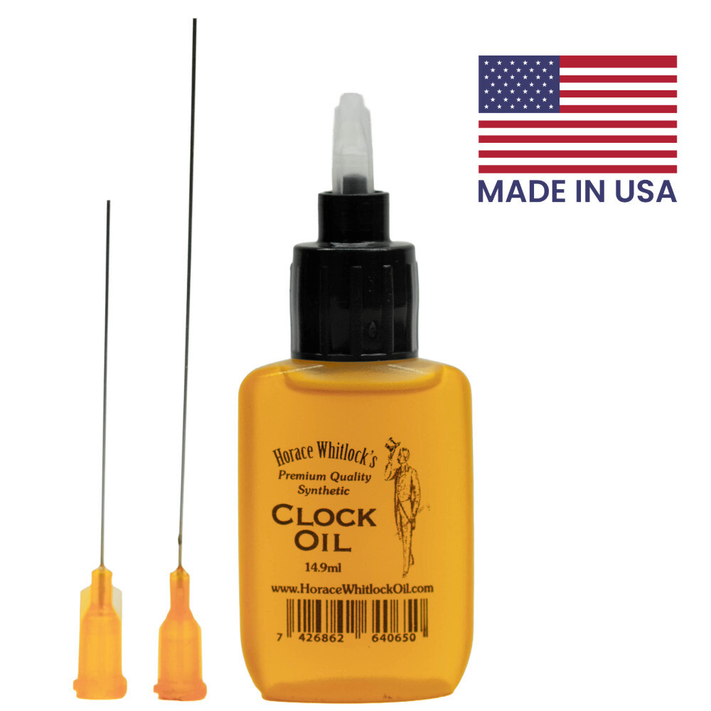 Horace Whitlock’s Clock Oil – Best Clock Lubricant for All Clocks & Electronics