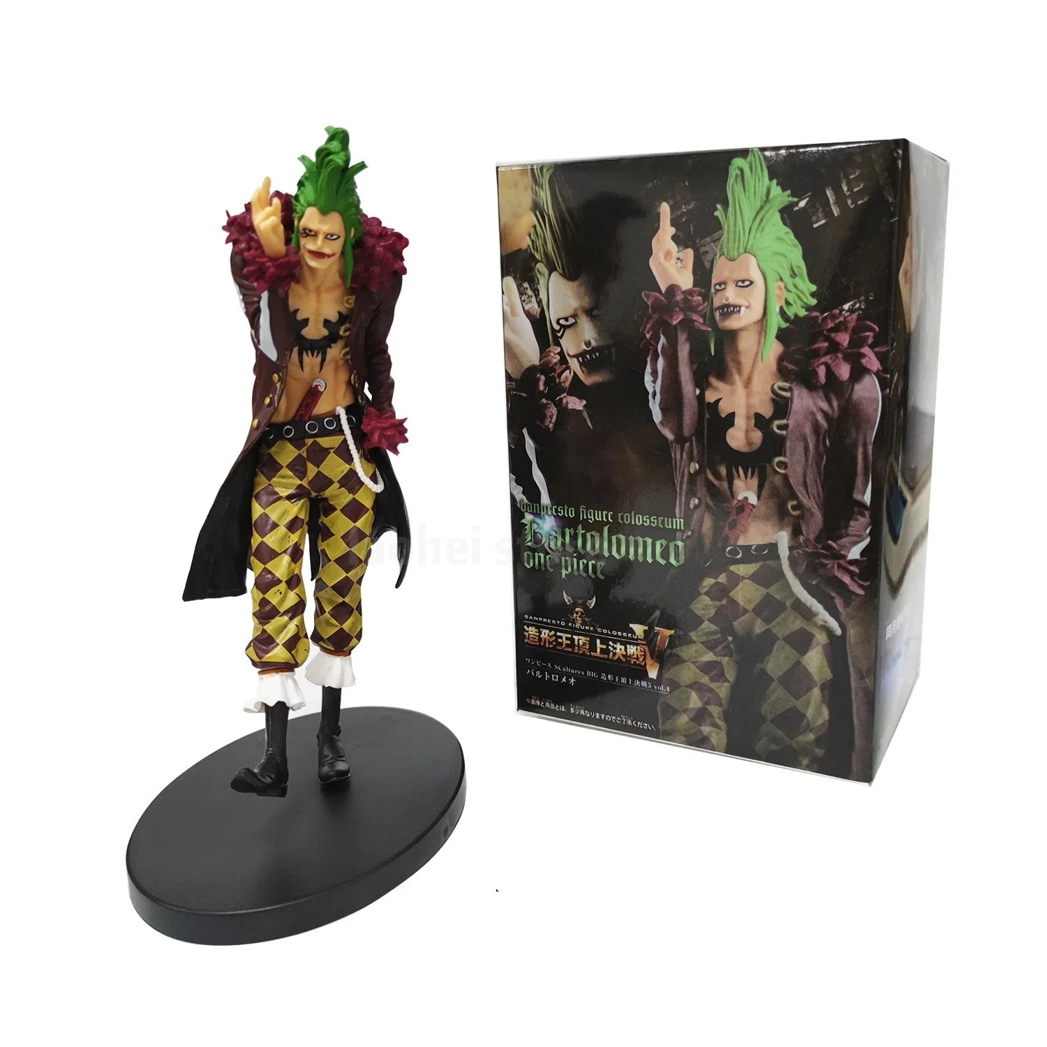 One Piece Bartolomeo Anime Figure PVC Action Model Statue Collectible Toy Gift