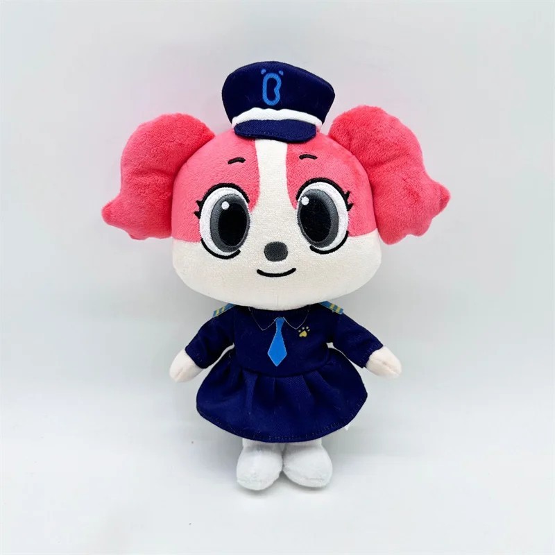 New Sheriff Labrador Dog Plush Toy Security Soft Stuffed Toys Children Gift