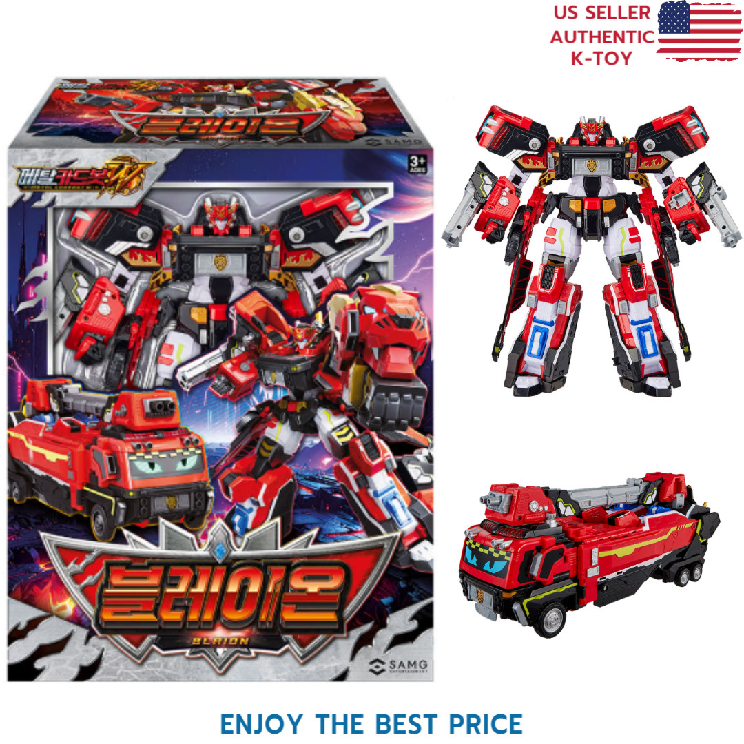 Metal Cardbot W Season3 BLAION Transformer Robot Car Truck Kids Toy 2025