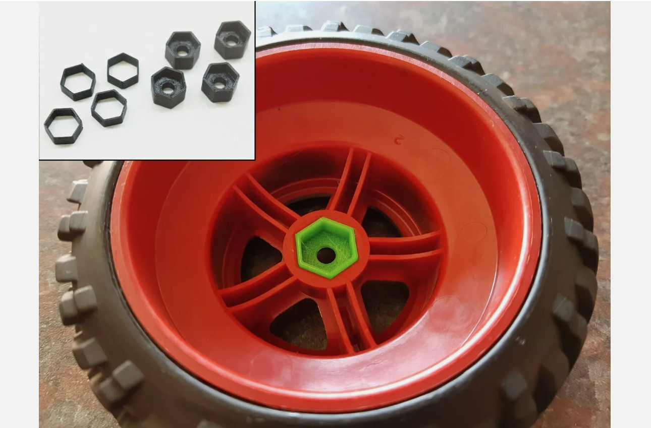 7mm to 12mm Wheel Hex Hub Adapter for 1-10 1-8 rx durango, slayer, mad fazer