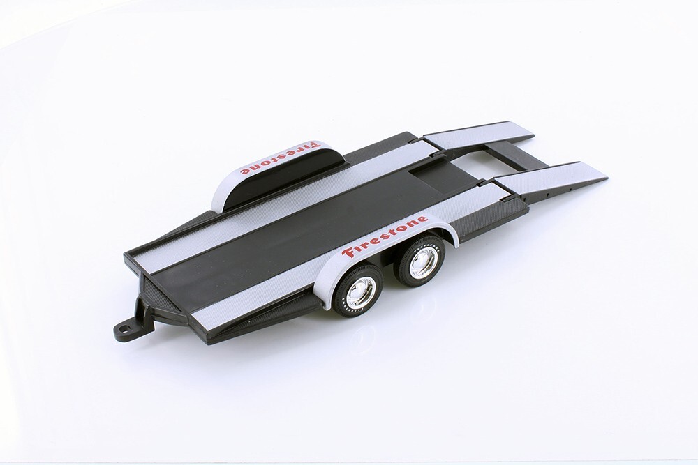 Firestone 1:24 Car Trailer Carrier Plastic 8.5″ folded x 4″W x 1.5″H Showcasts