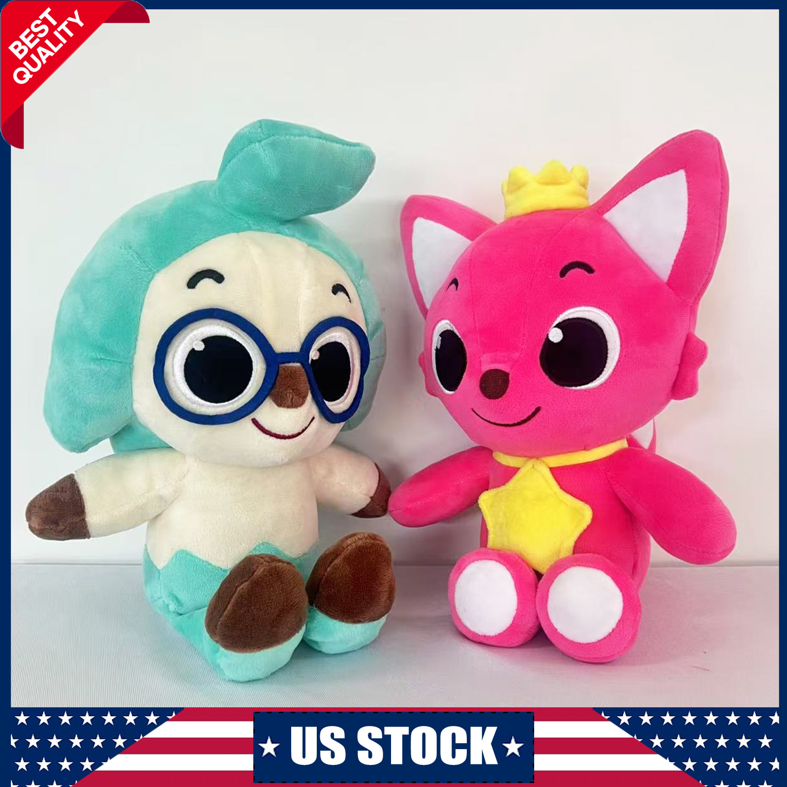 Pinkfong Hogi Plush doll 30cm Official Korean Animation.Soft.Toy for Kids Gifts