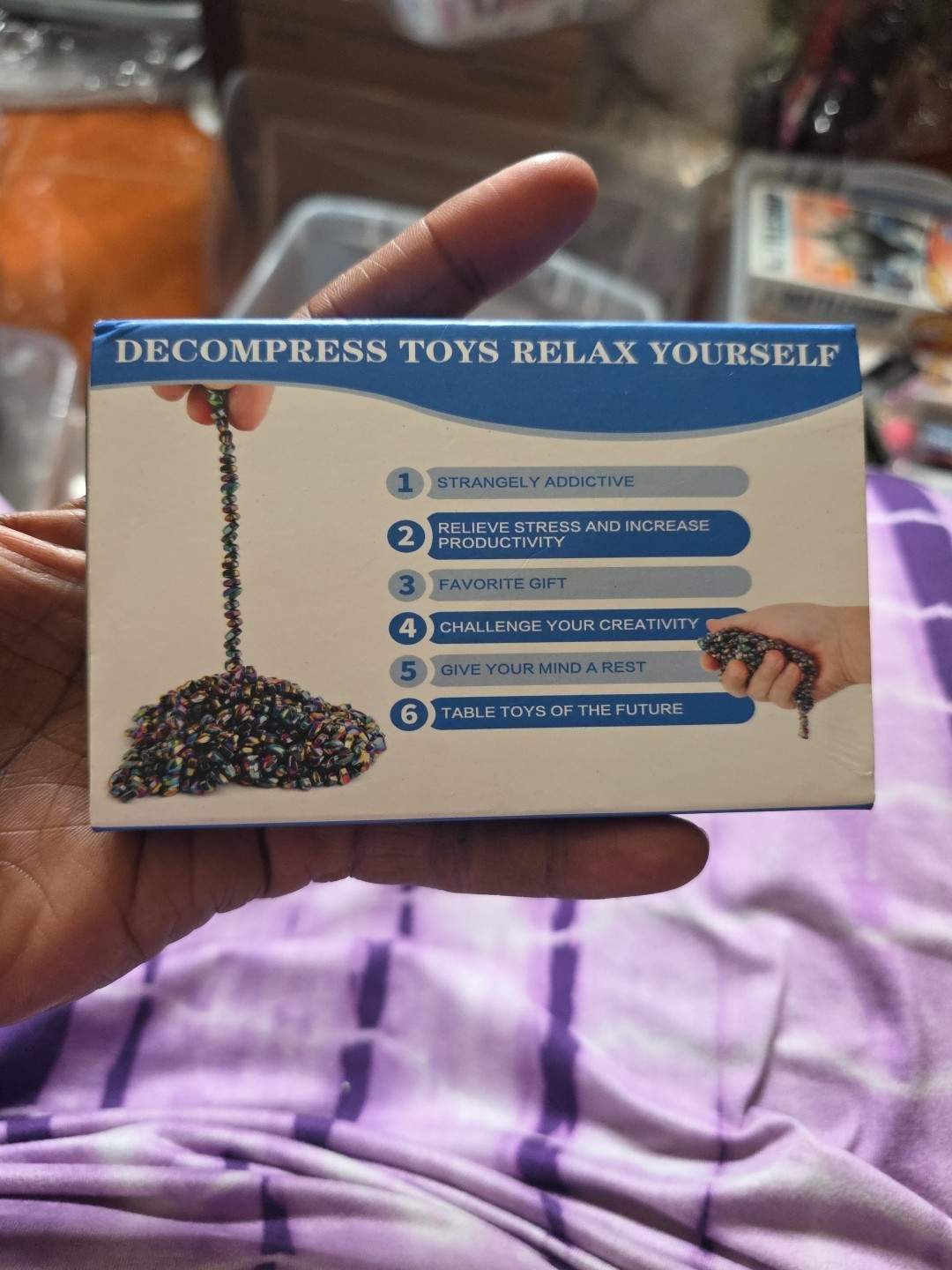 Desk Fidget Toys for Adults,Stress  Anxiety Relief, Sensory Fidget Toy GA1