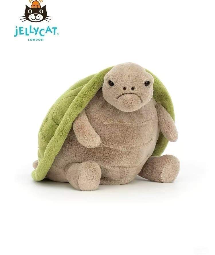 Jellycat Timmy Turtle Stuffed Animal: 11″ Ultra-Soft Plush, Perfect Kids’ Gift!