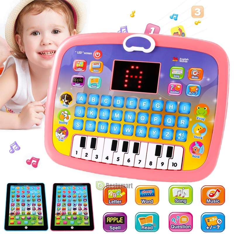 Educational Tablet Learning Toys for Kids Age 2 3 4 5 6 7 8 Years Old Boys Girls