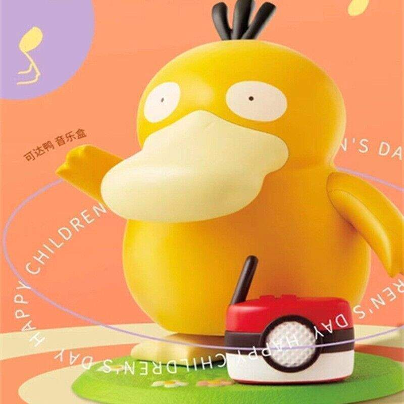 KFC Dancing Psyduck Toy Duck Square Dance Music Box Action Figure Gift