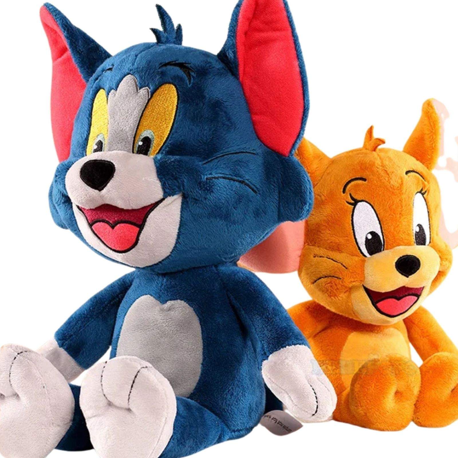 Set of 2 Plush Toys Tom & Jerry 7″ 8″ 9″ 13″ inch….