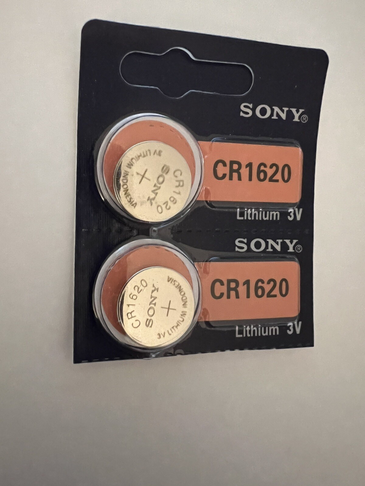 2PC SONY CR1620 3v Lithium Battery Exp 2030 SHIP FROM USA