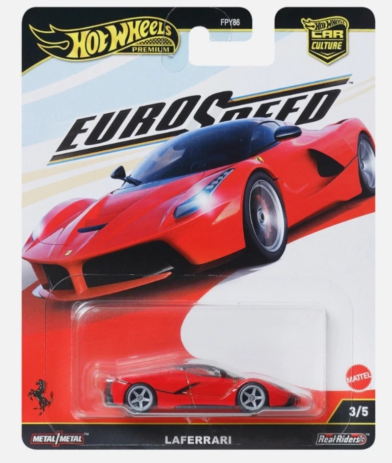 Hot Wheels Ferrari LaFerrari Euro Speed FPY86-961 L 1/64