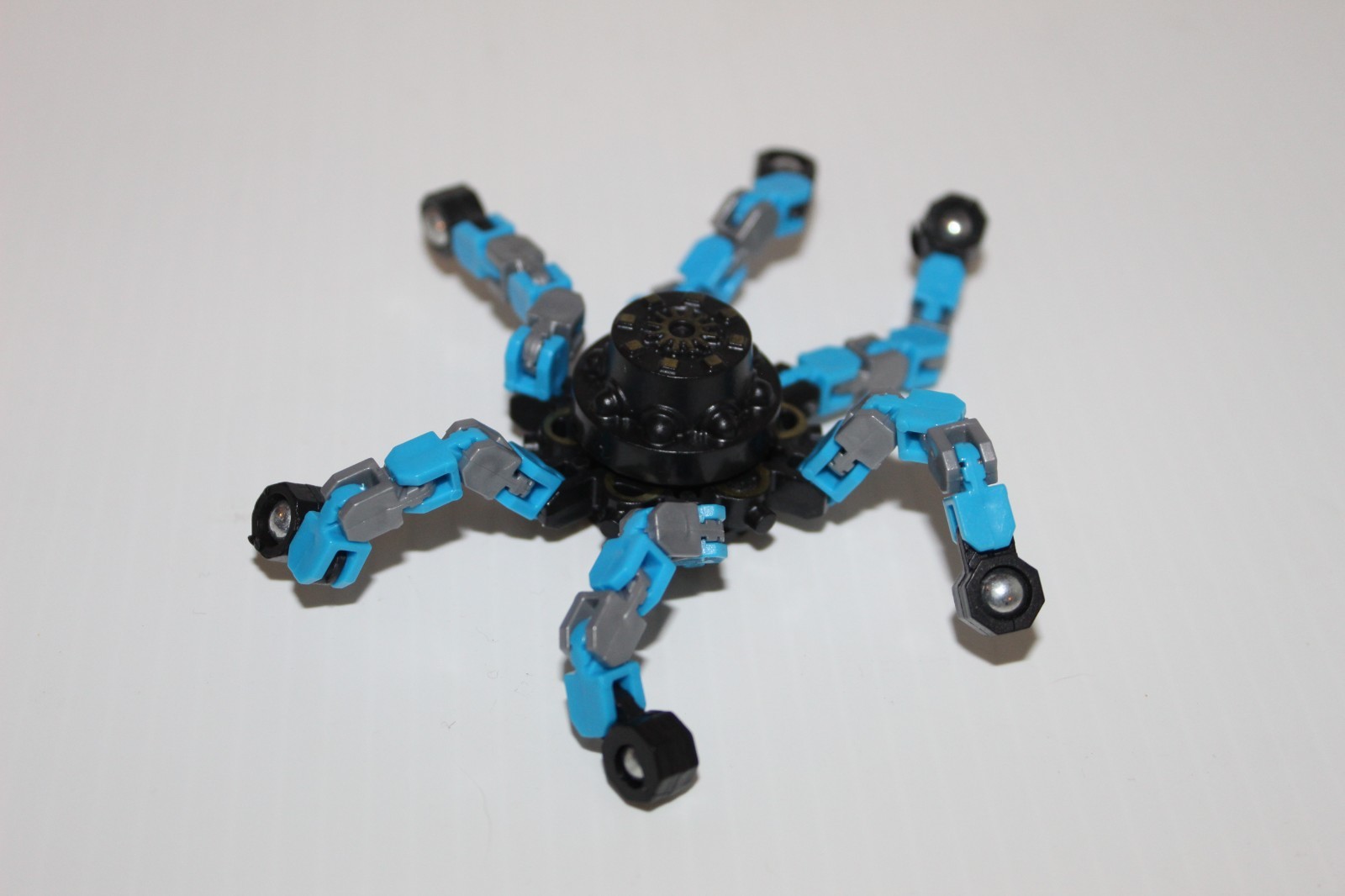 Transformable Fidget Spinners for Kids and Adults Stress Relief Sensory Toy Blue