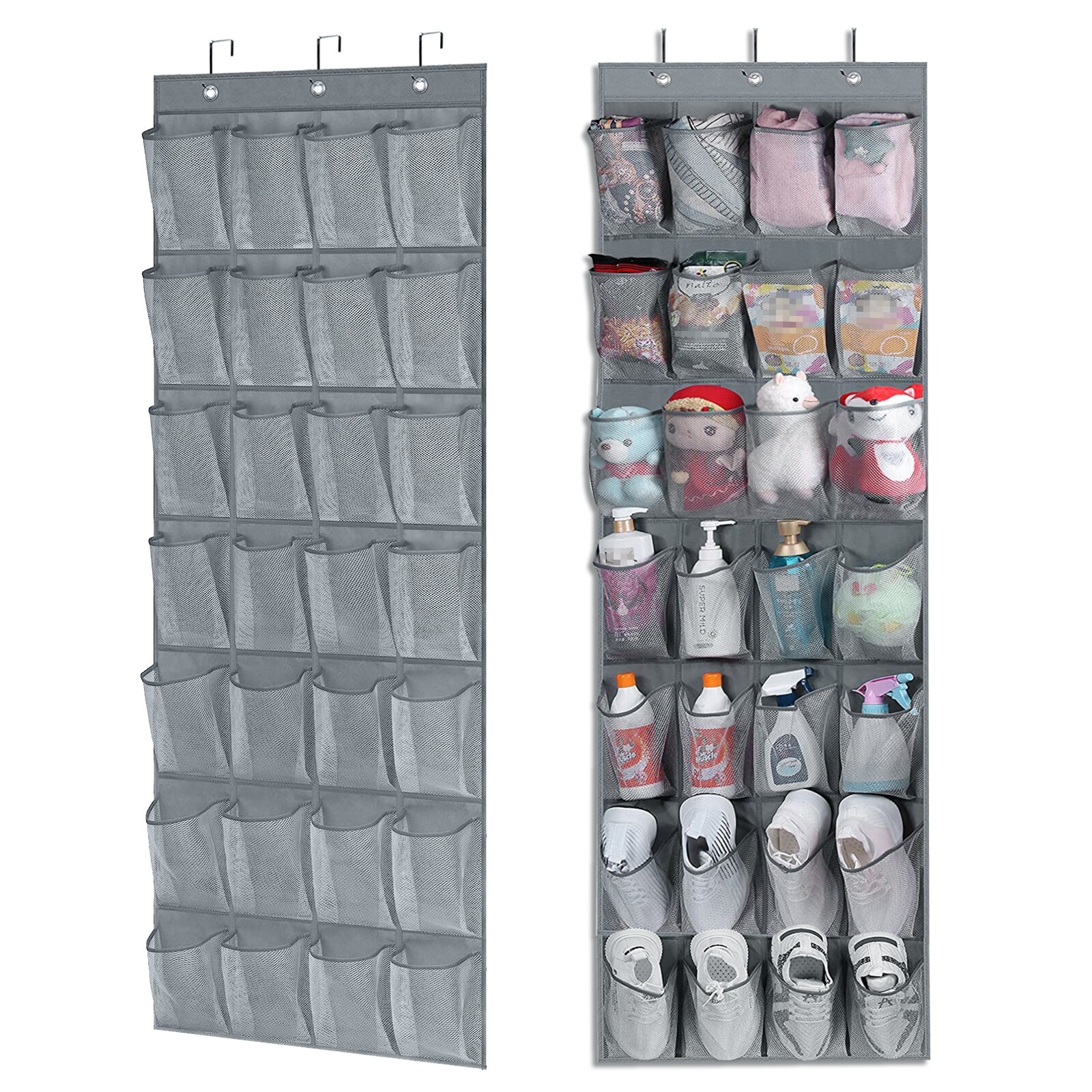 Over Door Shoe Organizer Rack Hanging Storage Holder Hanger Bag Closet 28 Pocket