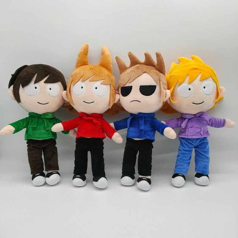 Eddsworld Plush Toy Edd Tord Matt Tom Stuffed Doll Christmas Gift