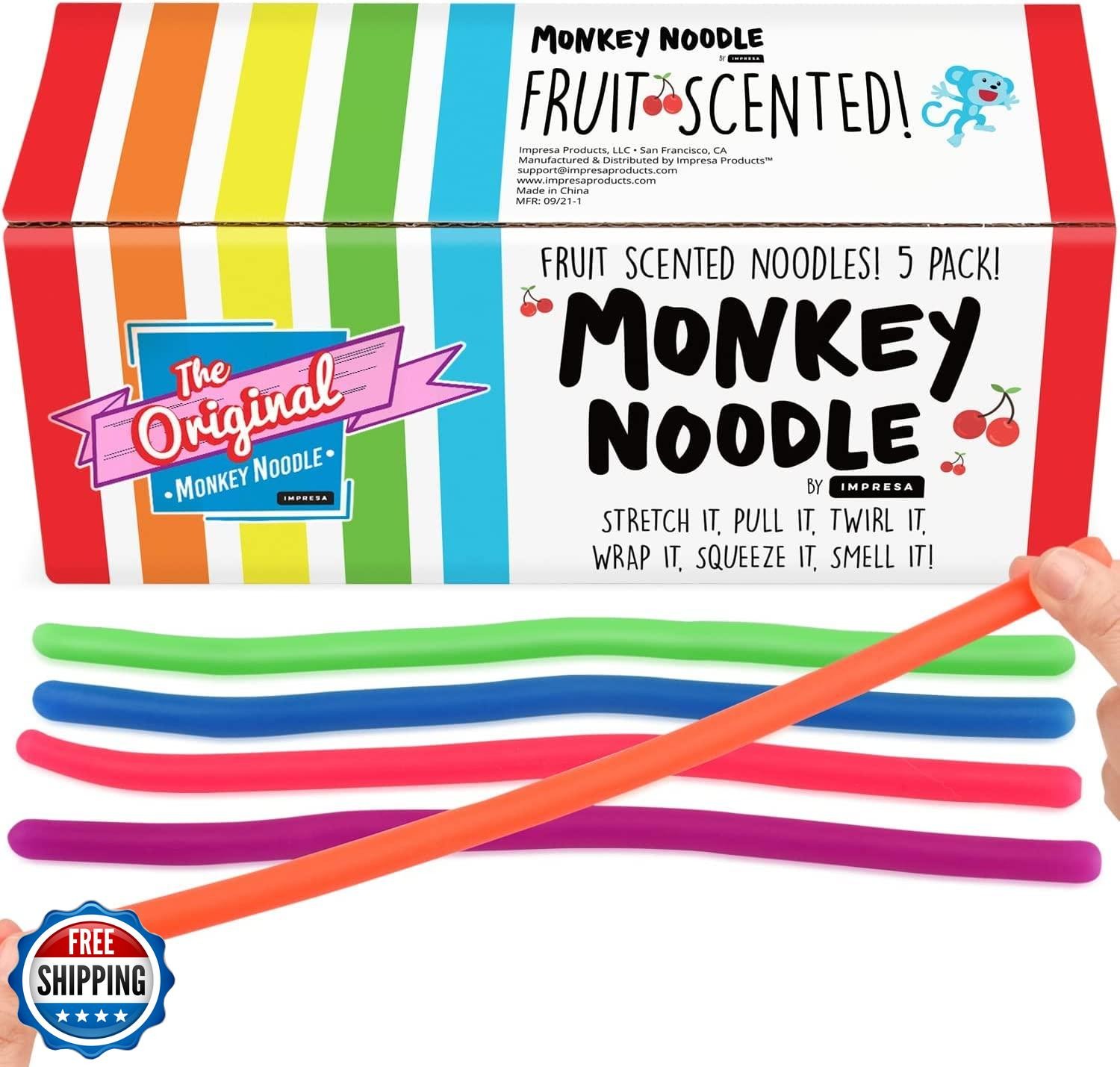 IMPRESA Stretchy Fidget Toy – Holiday Stocking Stuffer Toys for K