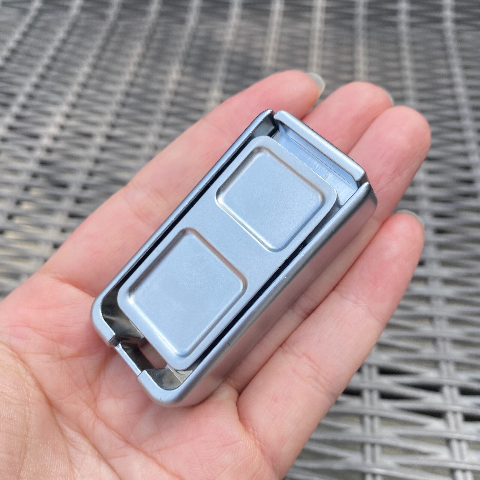 New EDC Fidget Toys Stress Relief for Adults Metal Fingertip Sliders Desk Toy